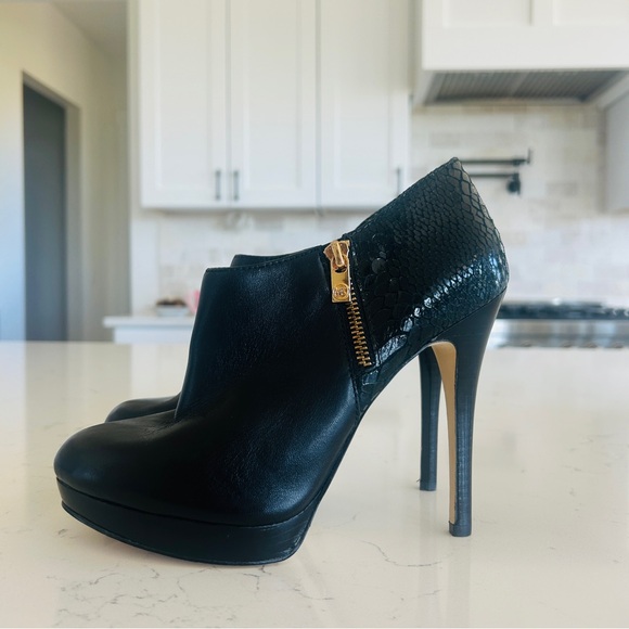 Michael Kors Shoes - Michael Kors Black Heeled Boots with Stiletto Heel